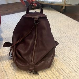 DESIGNER Rebecca Minkoff burgundy backpack